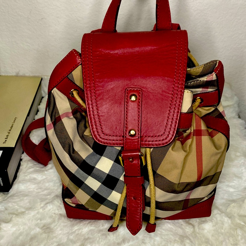 Burberry Nova Check Backpack
